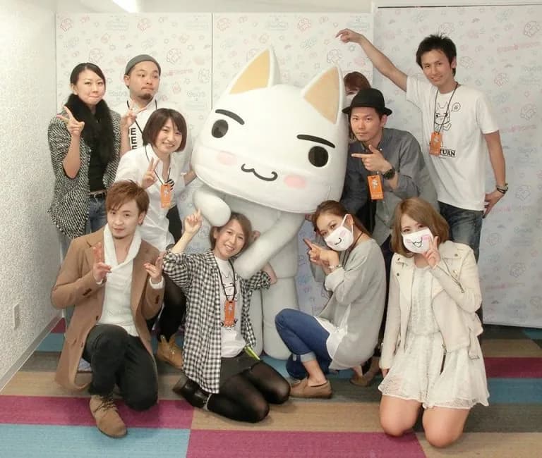日本のアパレル会社で働いていた際のイベントでの1枚