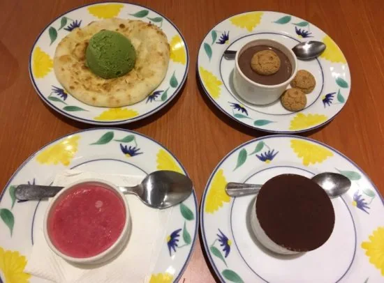 台湾のサイゼリアに行った時の写真