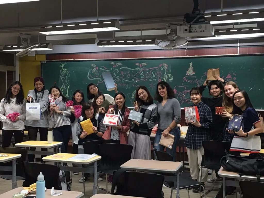 学校のクラスメイトとクリスマス会♡