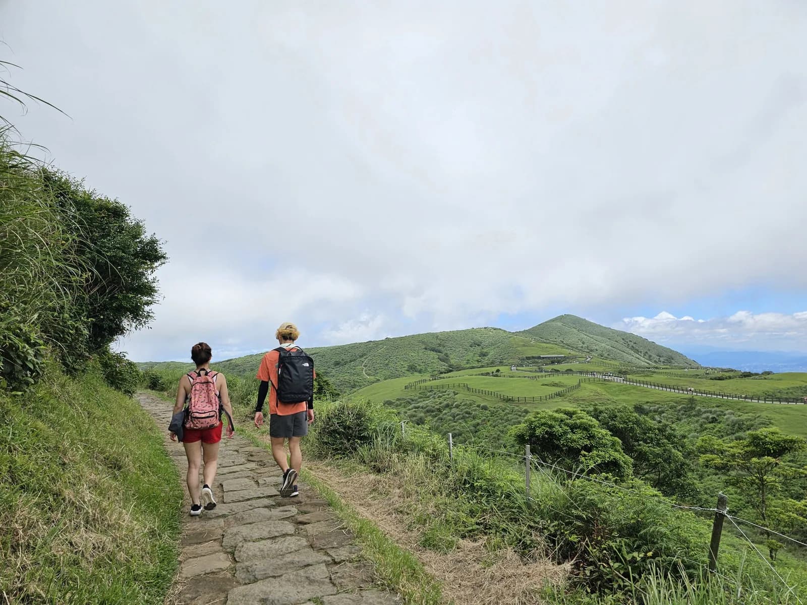友達と登山に行ったときの写真