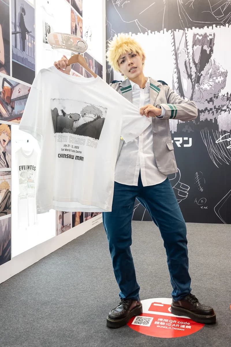 デンジのコスプレ(写真提供=ユニクロ台湾)