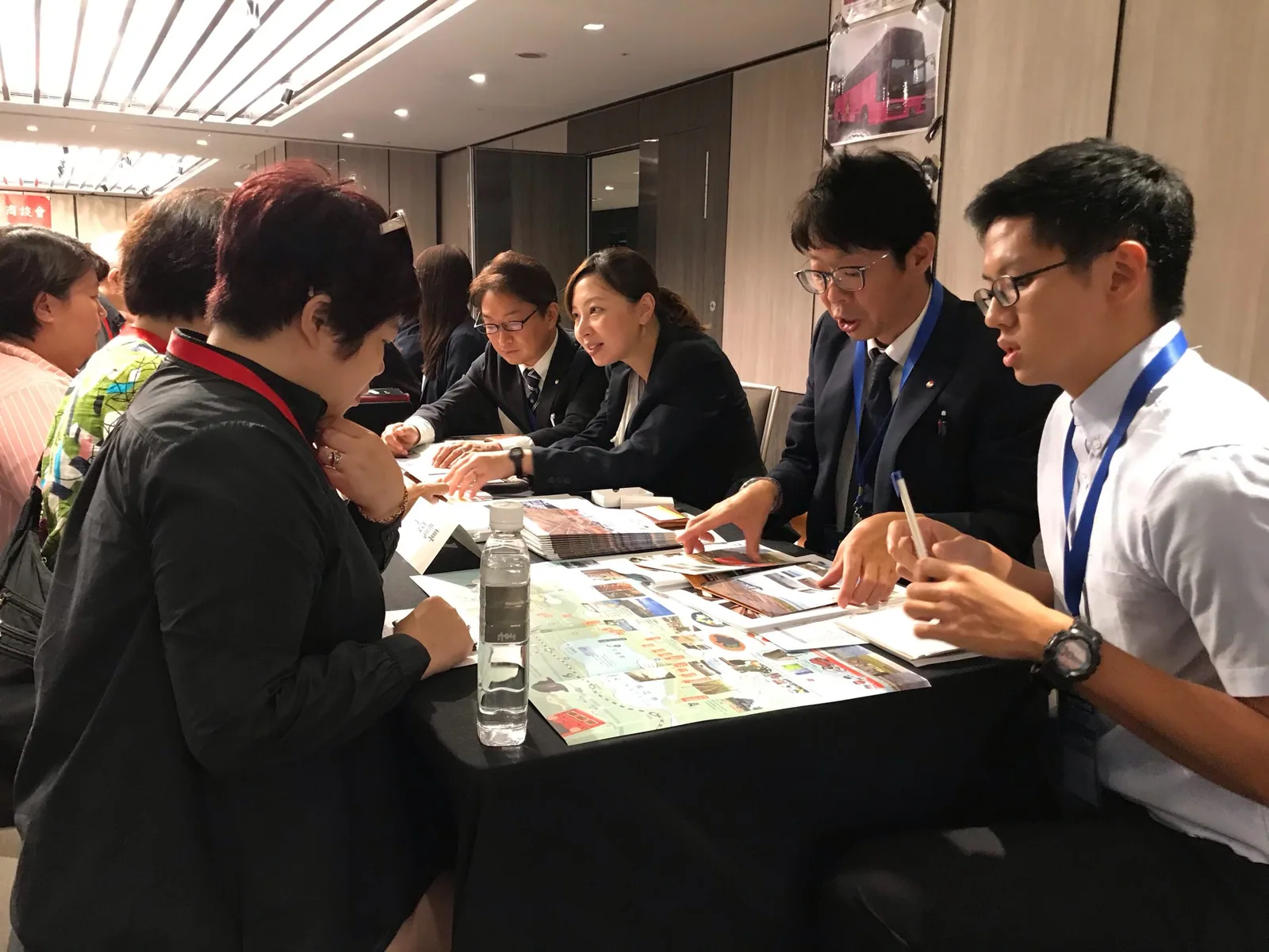 日中通訳として観光商談会に参加