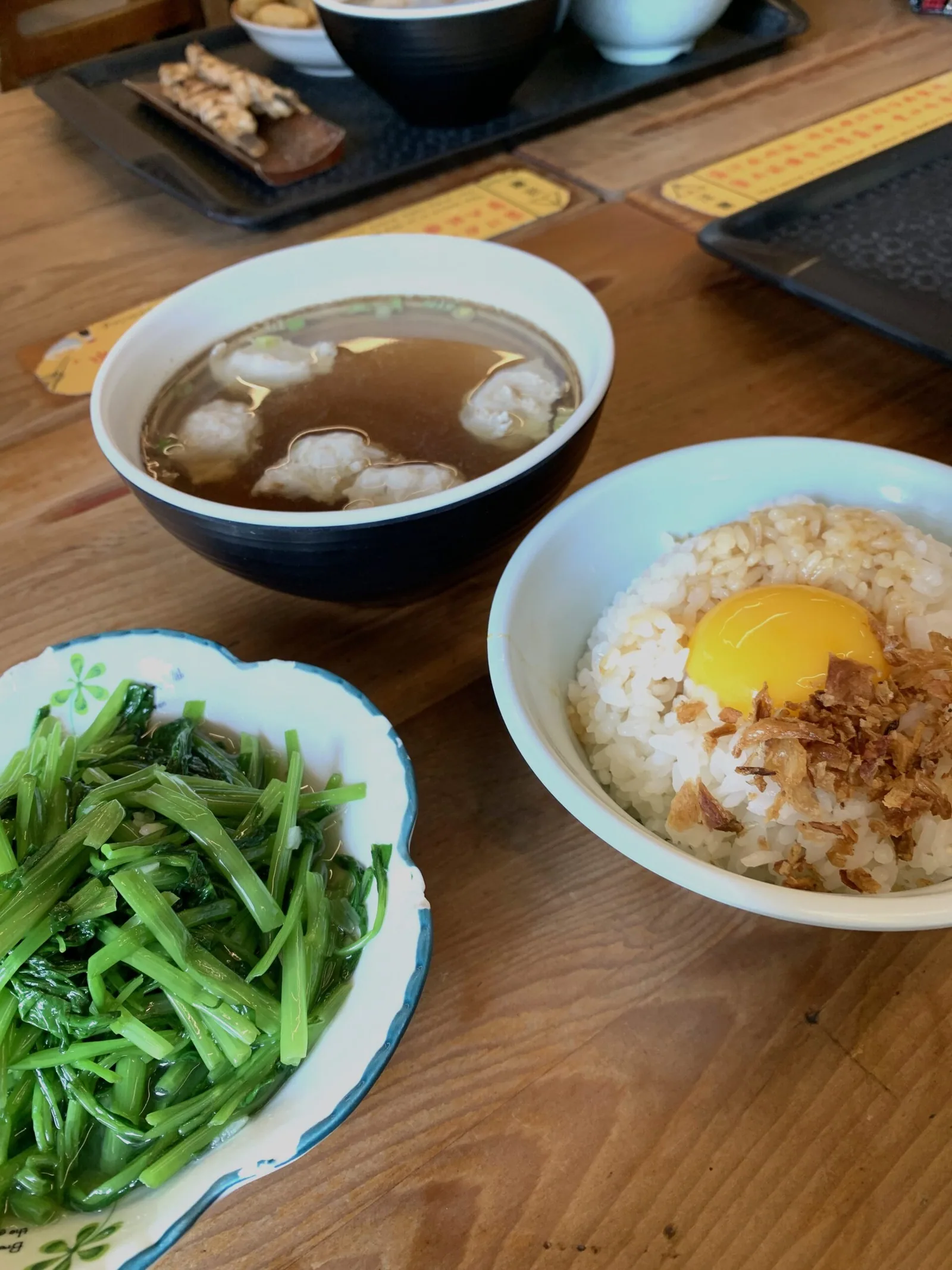 台南で食べて感動した「豬油拌飯」