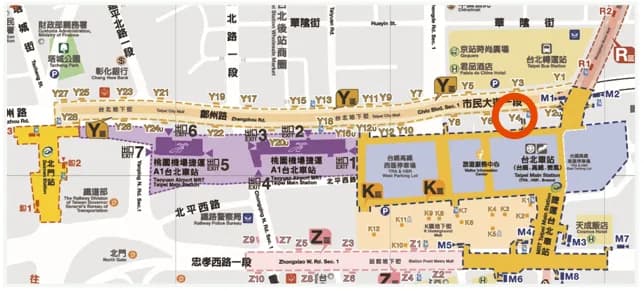 街頭広告Y区Y4エリアライトボックス広告