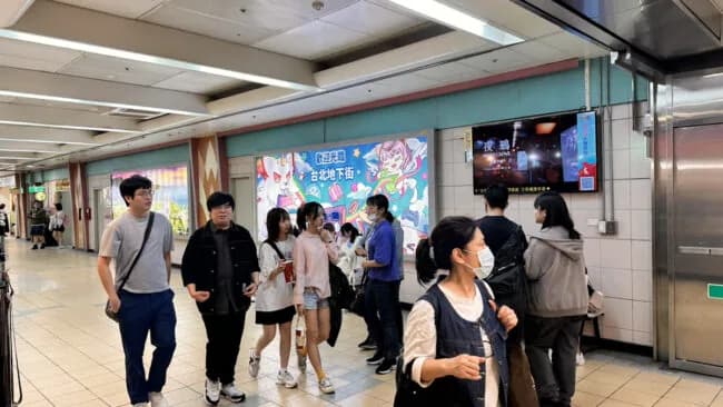 街頭広告Y区Y4エリアライトボックス広告(2)