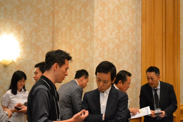 台湾＆日本企業とのマッチングセッションの様子